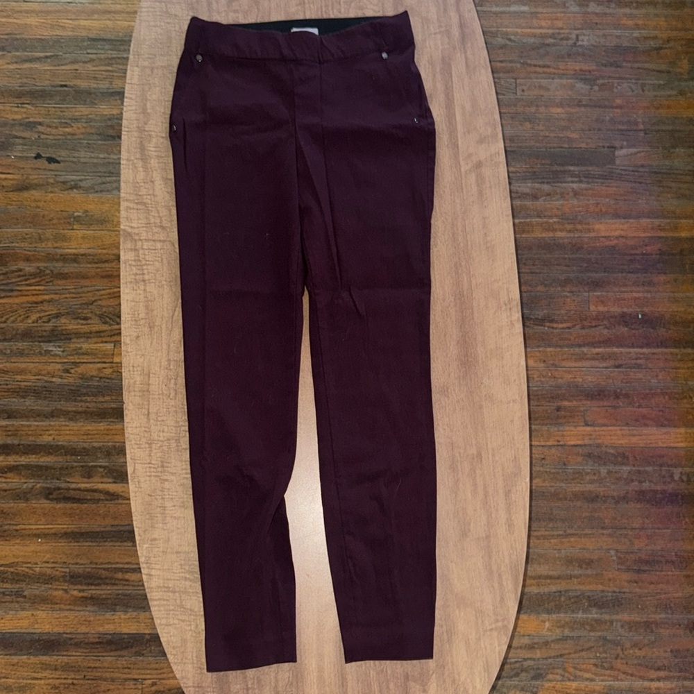 maurice’s maroon dress pants